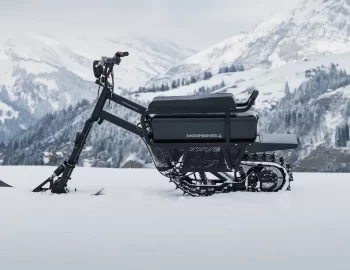 black-snow-bike