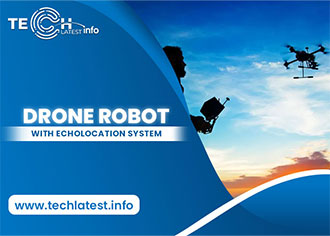 Drone Robot with Echolocation System