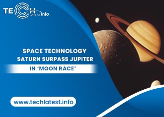 Saturn Surpass Jupiter in ‘moon race’
