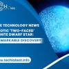Exotic ‘Two-Faced’ White Dwarf Star