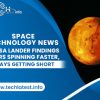 NASA Lander Findings: Mars Spinning
